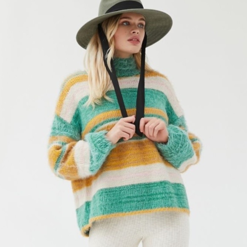 NWT Urban Outfitters Kimchi Blue Striped Sweater